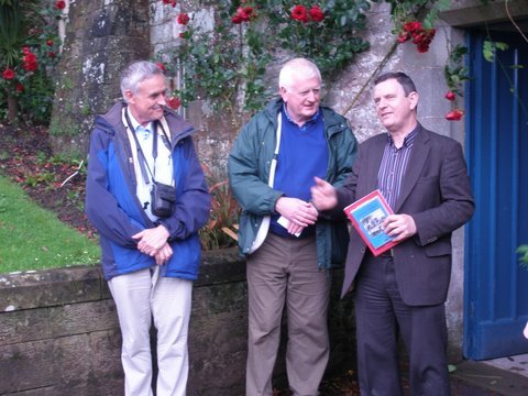 Denis Nevin sharing information with Hugh and Con