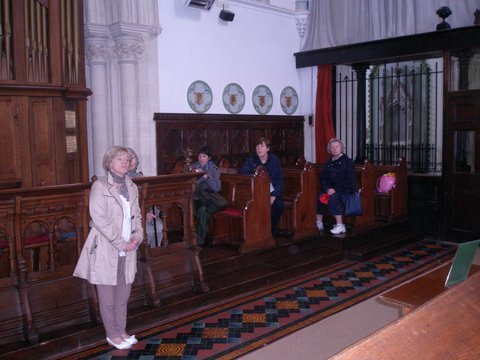 Alice O’Donoghue speaking in the Cathedral