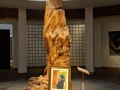 The Scots Pine Tree with a painting of Seamas and his late father Patrick