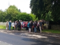 Members listen to William Thackeray's impressions of Johnstown