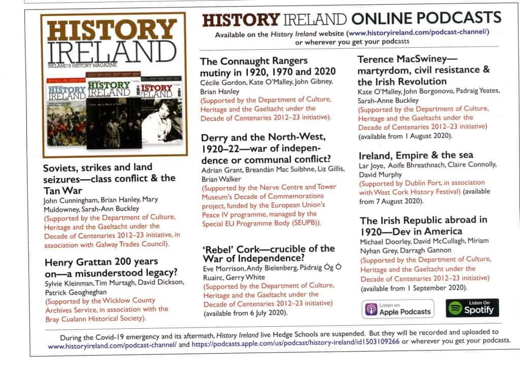 History Ireland podcasts